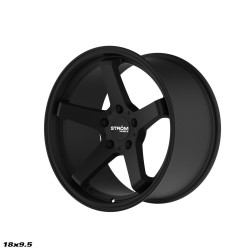 STROM DS-35 wheel 18x9.5 5x114.3 73.1 ET15, Full Satin Black