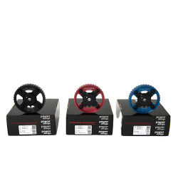 PIPER CAMS puleggia regolabile albero a camme per Opel C12/C13/C14/C16 GSi (denti squadrati), nero