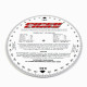 Parti del motore PIPER CAMS disco goniometro per fasatura (piccolo) | race-shop.it