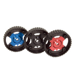 PIPER CAMS puleggia regolabile albero a camme per Fiat FIRE (38 denti), nero