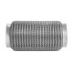 Exhaust flex pipe (SS304 reinforced) Tubo di scarico flessibile PRO 200x70mm, acciaio inox | race-shop.it