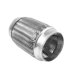 Tubo di scarico flessibile 150x76mm, acciaio inox