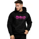 Motec HALFTECH "CLASSIC" hoodie, black/pink | race-shop.it