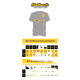 Magliette T-shirt HALTECH HALFTECH Classic, nero/rosa | race-shop.it