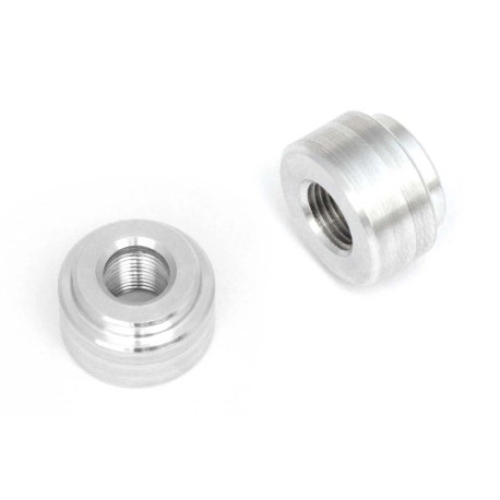 Motec Haltech Weld Fitting 1/8 NPT - 27 TPI - 6061 Aluminium | race-shop.it