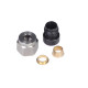 Haltech Haltech 1/4" Mild Steel Weld-on Kit - inc Nut and Ferrule | race-shop.it