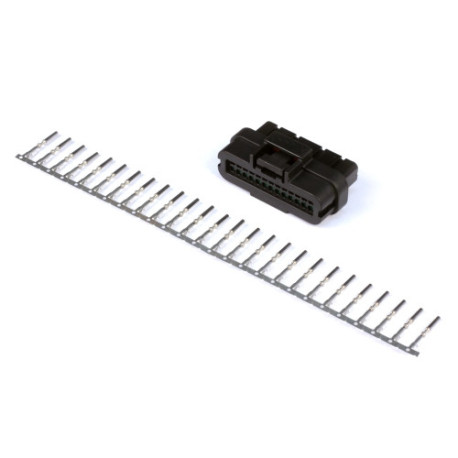 Motec Haltech Plug and Pins Only AMP 26 Pin 2 Row Superseal Conn | race-shop.it