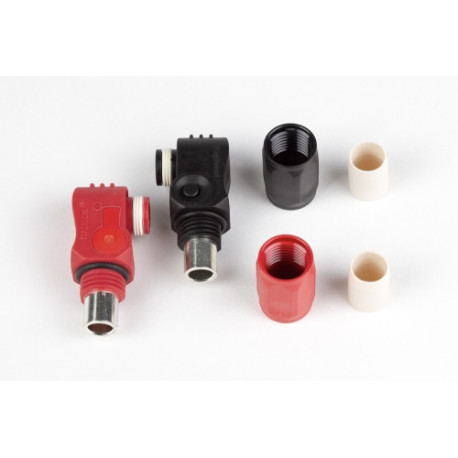 Motec Haltech Plug set only - Surlok connectors red and black 120A | race-shop.it