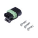 Haltech Haltech Plug and Pins Only Delphi 3 Pin Single Row Flat Coil | race-shop.it