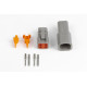 Motec Haltech Plug and Pins Only Set Deutsch DTM-4 Conn (7.5 Amp) | race-shop.it