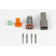Haltech Haltech Plug & Pins Only Set DT-2 Conn (DT06-2S + DT04-2P) ( | race-shop.it