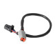 Haltech Haltech Elite CAN Cable DTM-4 - 8 pin Blk Tyco 150mm (6") | race-shop.it