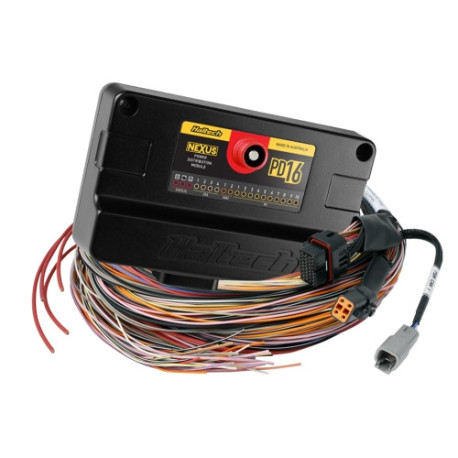 Haltech Haltech PD16 PDM + Flying Lead Harness (5M) | race-shop.it