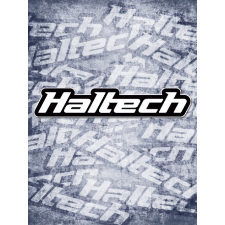 Motec Haltech Haltech Sticker 600mm - Black & White | race-shop.it