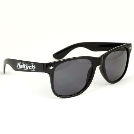 Motec Haltech Novelty Sunnies - Black w/White Logo | race-shop.it