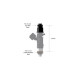 Haltech Haltech Fuel Injector Adapter 14mm 3/4 to Full Length | race-shop.it