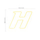 Haltech Haltech Neon Sign 600mm x 460mm EU Plug | race-shop.it