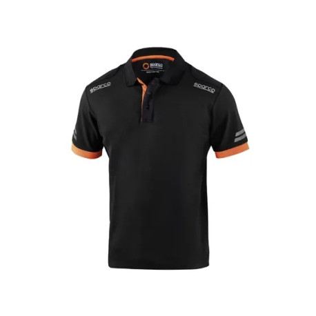 Magliette SPARCO TECH POLO TW, nero/arancione | race-shop.it