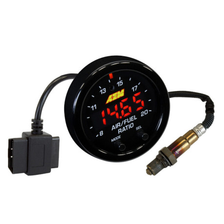Adattatori e le sonde lambda AEM X-Series Wideband UEGO OBDII AFR Gauge | race-shop.it