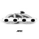 Collettori di scarico Collettore di scarico Artec per Nissan SR20 (V-Band) | race-shop.it
