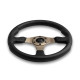 Volanti 3 spoke steering wheel MOMO RACE 2.0 black-anthracite 320mm, leather | race-shop.it