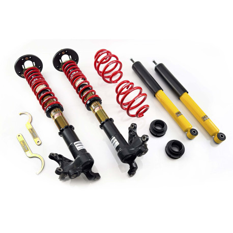 Completo MTS Technik Kit coilover della serie MTS COMFORT per BMW 3 (E30) 09/82 - 12/91 (Gold) | race-shop.it