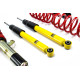 Completo MTS Technik Kit coilover MTS STANCE SERIES per Audi Q3 (8U) 06/11 - 10/18 (Gold) | race-shop.it