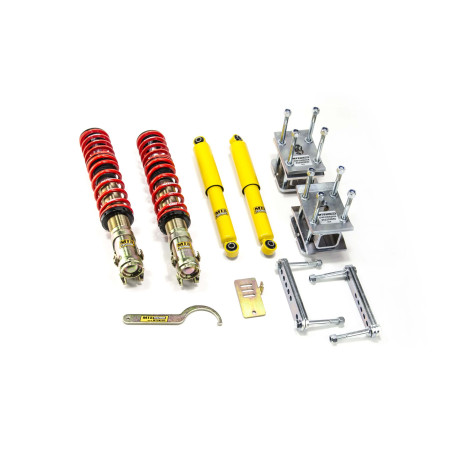Completo MTS Technik Kit coilover della serie MTS STREET per Seat INCA (6K) 11/95 - 06/03 (Gold) | race-shop.it