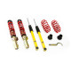 Completo MTS Technik Kit coilover della serie MTS COMFORT per Audi A3 (8L) 09/96 - 05/03 (Gold) | race-shop.it