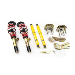 Kit coilover della serie MTS STREET per Volkswagen CADDY III Box Body/MPV (2K/2C) 03/04 - 05/15 (Gold)