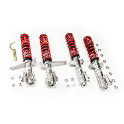 Kit coilover della serie MTS STANCE per Audi 80 B3 Berlina (89/8A) 06/86 - 10/91 (Inox)