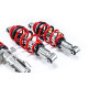 Completo MTS Technik Kit coilover della serie MTS COMFORT per Audi 80 B4 Avant (8C) 09/91 - 01/96 (Inox) | race-shop.it