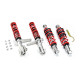 Completo MTS Technik Kit coilover della serie MTS STANCE per Audi 80 B4 Avant (8C) 09/91 - 01/96 (Inox) | race-shop.it