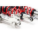 Completo MTS Technik Kit coilover della serie MTS STANCE per Audi 80 B4 Avant (8C) 09/91 - 01/96 (Inox) | race-shop.it