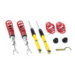 Kit coilover della serie MTS STREET per Audi A6 C5 (4B) 01/97 - 01/05 (Inox)