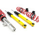 Completo MTS Technik Kit coilover della serie MTS COMFORT per Audi A1 Sportback (GB) 07/18 - (Inox) | race-shop.it