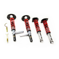 Kit coilover della serie MTS STREET per Audi 100 C3 Avant (44) 08/82 - 11/90 (Inox)