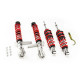 Completo MTS Technik Kit coilover della serie MTS STANCE per Audi 80 B4 Avant (8C) 09/91 - 01/96 (Inox) | race-shop.it