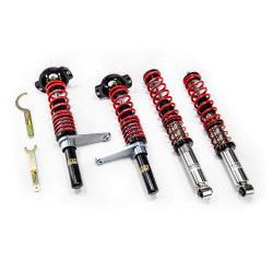 Kit coilover della serie MTS STREET per Audi 80 B1 Berlina (80/82) 05/72 - 07/78 (Inox)