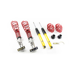 Kit coilover della serie MTS COMFORT per BMW 3 (E36) 09/90 - 11/98 (Inox)