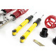 Completo MTS Technik Kit coilover della serie MTS COMFORT per BMW 3 (E36) 09/90 - 11/98 (Inox) | race-shop.it
