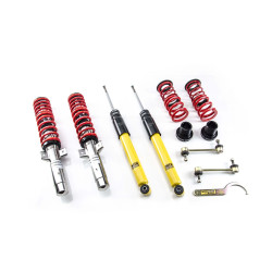 Kit coilover della serie MTS STREET per BMW 3 (E46) 12/97 - 05/05 (Inox)
