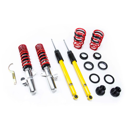 Completo MTS Technik Kit coilover della serie MTS STREET per Ford FOCUS II (DA) 07/04 - 09/12 (Inox) | race-shop.it
