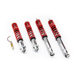 Kit coilover della serie MTS COMFORT per Seat TOLEDO I (1L) 05/91 - 03/99 (Inox)
