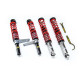Completo MTS Technik Kit coilover della serie MTS STREET per Audi 80 B2 Berlina (81/85) 08/78 - 03/87 (Inox) | race-shop.it