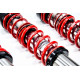 Completo MTS Technik Kit coilover della serie MTS STREET per Volkswagen GOLF III Variant (1H5) 07/93 - 04/99 (Inox) | race-shop.it