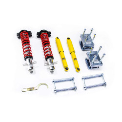 Kit coilover della serie STREET MTS per Volkswagen CADDY I (14) 08/82 - 07/92 (Inox)