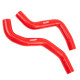 Tubi in silicone per radiatore - kit RACES Kit di tubi flessibili in silicone per raffreddamento motore per Mitsubishi Lancer EVO 7 CT9A 2.0 4G63T 01-03 (2pcs) | race-shop.it