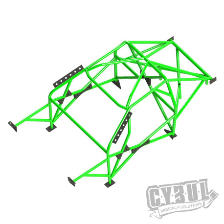 Rollcages and Rollbars CYBUL BMW E46 V6 roll cage, coupe | race-shop.it