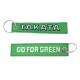 RACES Jet tag portachiavi - TAKATA GO FOR GREEN Green